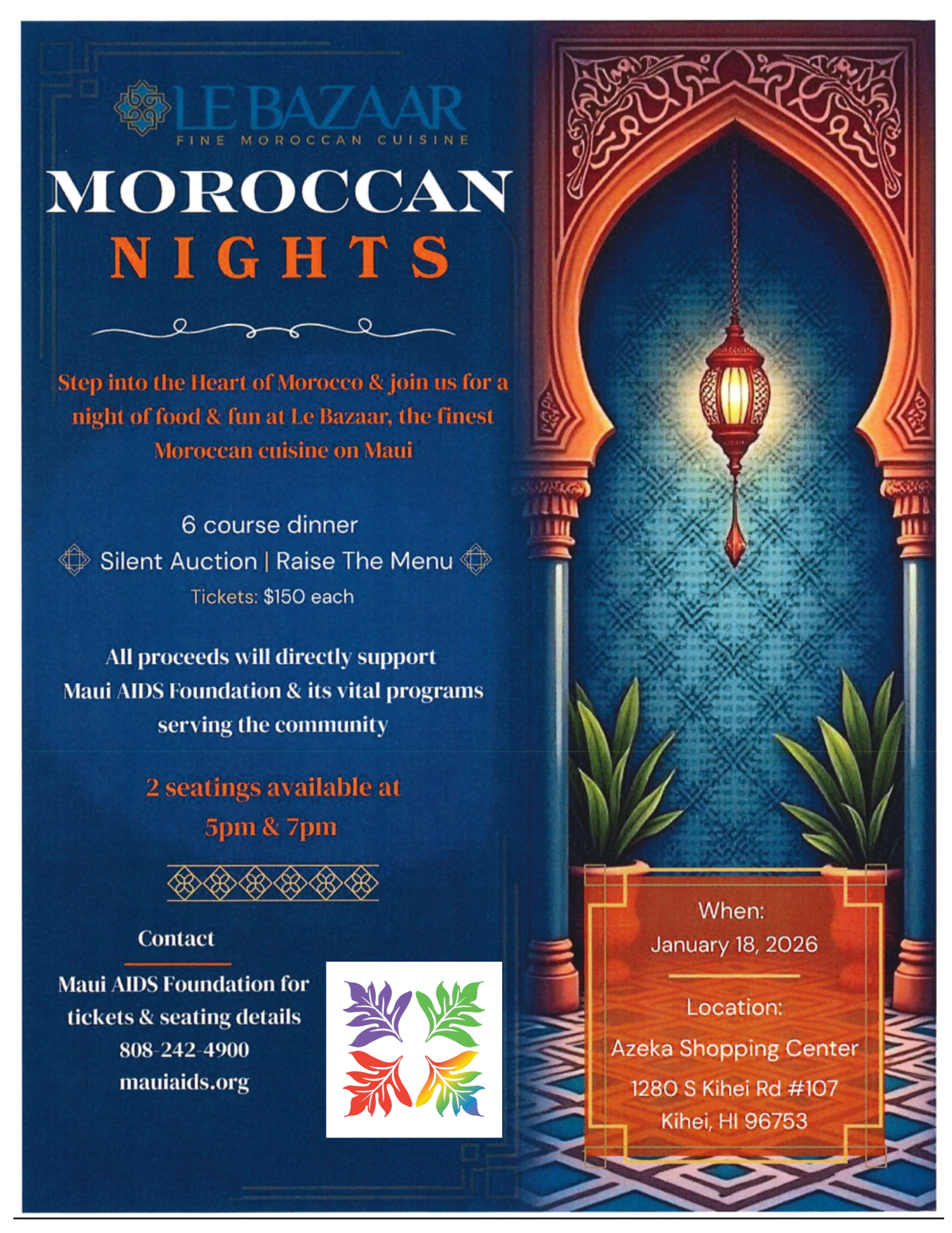 Moroccan Nights - Maui Aids Foundation